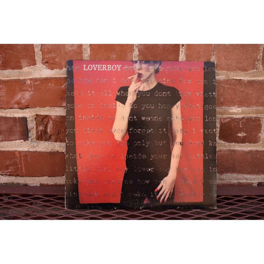 Loverboy Self Titled Vintage 1980 US Pressing Vinyl LP 80s Pop Rock Columbia